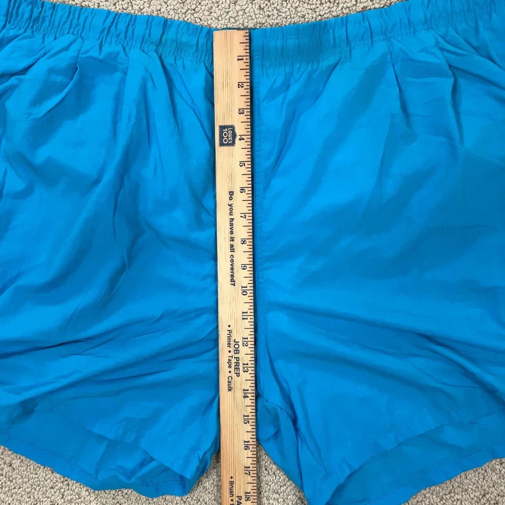 Big Dogs Mens Swim Trunks Size 1X Blue Nylon Mesh Lined Board Shorts Embroidered